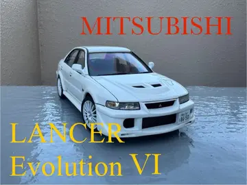 랜서 에볼루션 VI 프라모델 완성품 1/24 이니셜 D