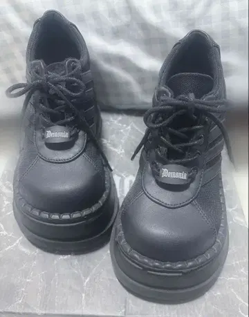 [ DEMONIA ] STOMP-08 / 통굽 스니커즈 23~23.5cm