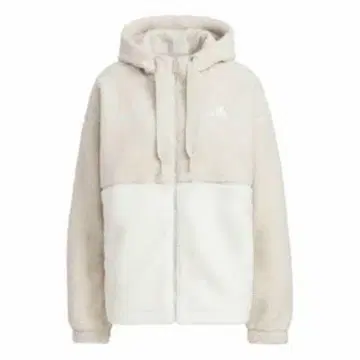 adidas 플리스 자켓 베이지