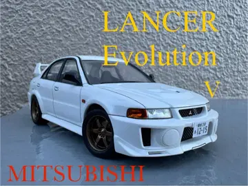 랜서 에볼루션 V 프라모델 완성품 1/24 이니셜 D