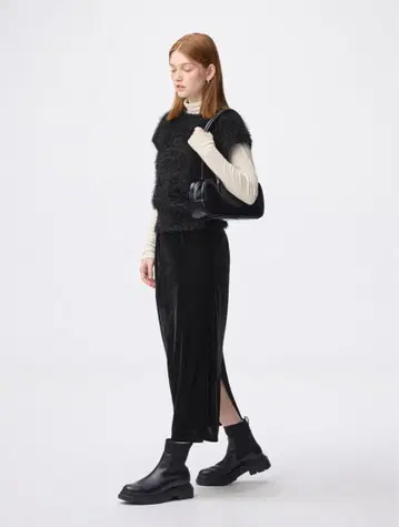 GU 벨로아 내로우 맥시 스커트