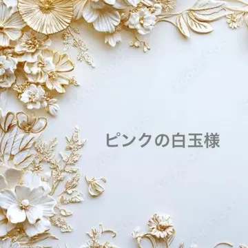 핑크 화이트 타마사마 포켓 티슈 케이스