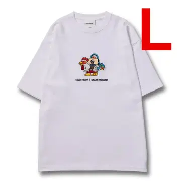 vaultroom CHICKEN SKIN TEE WHT 화이트 L 셔츠