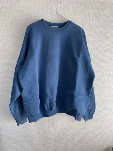 Hanes '90s 맨투맨 블루 XL