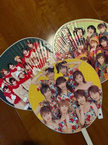 모닝구 무스메 부채 세트