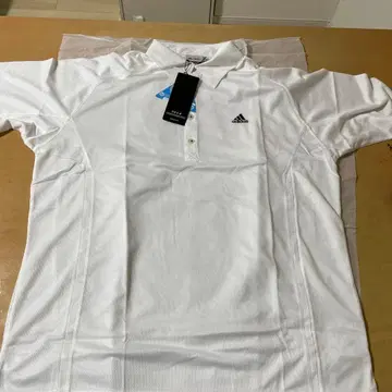 테일러메이드 골프 adidas 화이트 골프 피케 셔츠