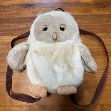 쇼와 레트로 OIKE 올빼미 봉제 인형 백팩