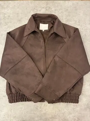 MOUSSY F/SUEDE GATHER 블루종