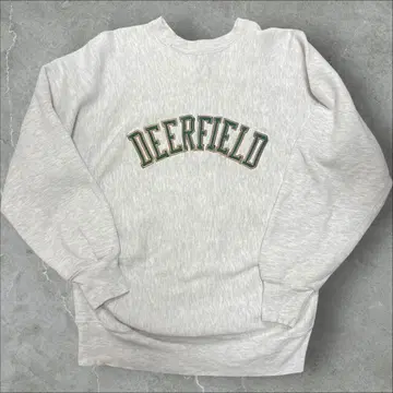 90s MV 스포츠 칼리지 리버스 위브 맨투맨 명문교 USA제