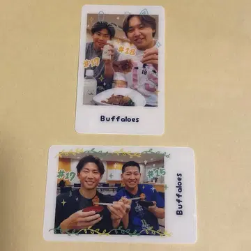 오릭스 먹방 타임 클리어 카드 2장