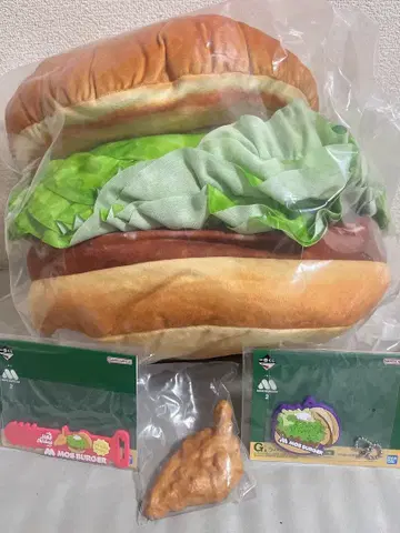 제일복권 모스버거 2 A상 테리야키버거 티슈 케이스 D상 E상 G상