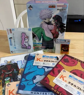 HUNTER x HUNTER 라스트 원상 제일복권 덤 포함 6종 세트