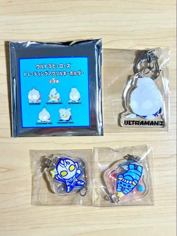 울트라맨 Z 제트세븐가 아크릴 키링 M78 이어지는 참