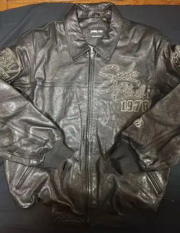 빅 사이즈 52 PELLEPELLE 페레페레 가죽 자켓