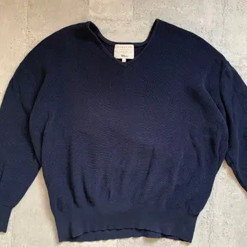 DEMYLEE 론 헤르만 별주 코튼 니트 스웨터 V넥 S