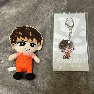 Snow Man 무카이 코지 스노치루 봉제 인형 키링