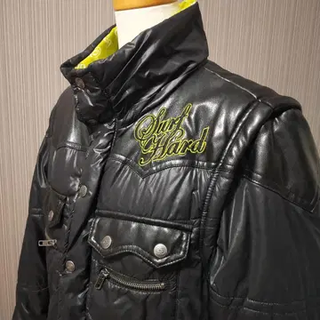 GOTCHA 블랙 점퍼 XL 자수