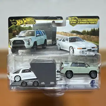 Hot Wheels Team Transport 미니카 세트 도요타 수프라