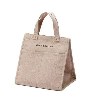 [ 미사용 ] DEAN&DELUCA 린넨 마켓 토트백 ( S 사이즈 )