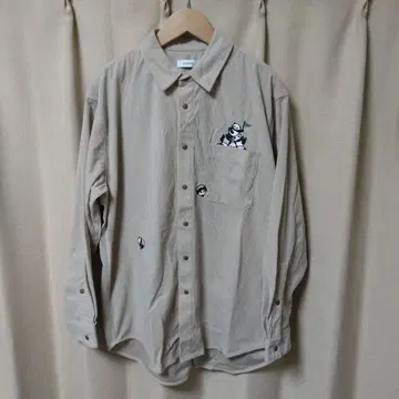 그라니프 롤링 팬더 코듀로이 셔츠