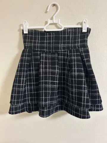 미셸 마카롱 트위드 슬림 레그 스커트 S 사이즈