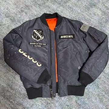 AVIREX MA-1 플라이트 자켓 네이비