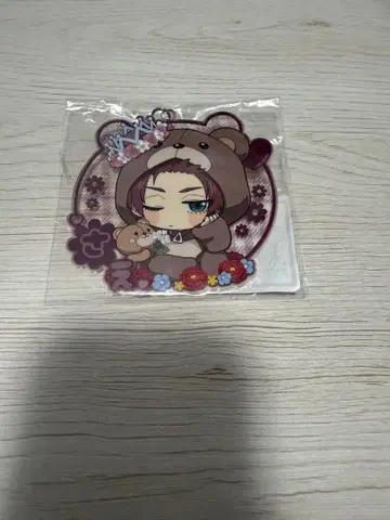 블루 록 아크릴 키링 이토시 사에