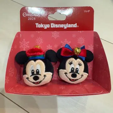 디즈니 크리스마스 2025 미키 미니 반지 세트