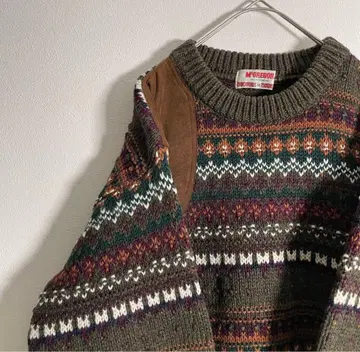 [ 세일 중 ] 올 패턴 McGregor 니트 스웨터 맥레거 와이드 소매