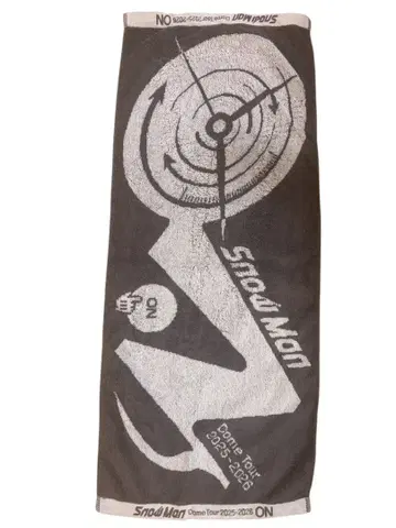 Snow Man 돔 투어 타월 2025-2026