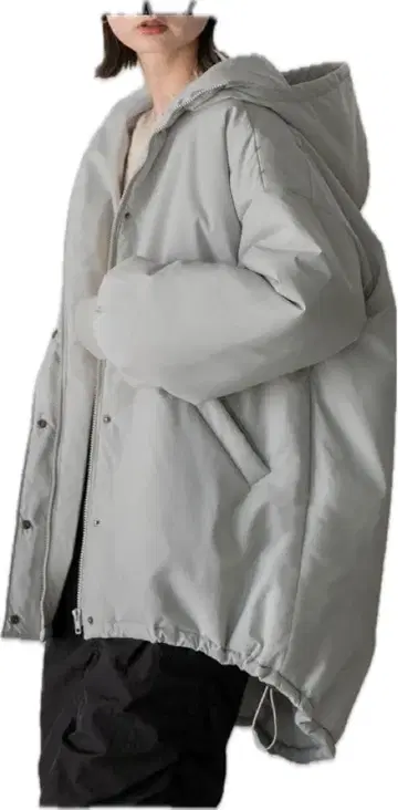 ad thie 몬스터 후드티 모즈 코트