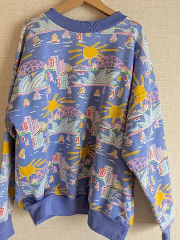 켄 돈 샘 프린트 맨투맨 S 사이즈