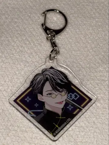 핸드레드 노트 네온 차이나 별 먹는 왼손 아크릴 키링