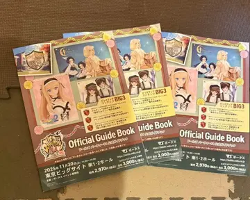 돌파 54 가이드북 포함 입장권 3권 미사용 미절단