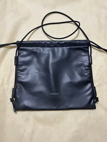 CRAFSTO 리사이클 ECO 가죽 복조리 백