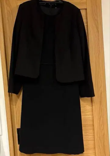 빌 브라스 도쿄 이긴 블랙 포멀 원피스 셋업 L