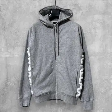 1piu1uguale3 relax 사이드 로고 집업 후드티 XL