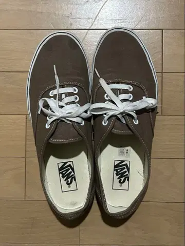 vans 사이즈 US 11 브라운