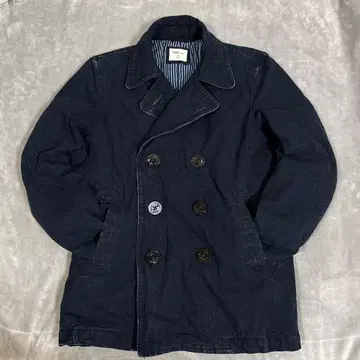 Gap 1969 다크 네이비 데님 P 코트 XS