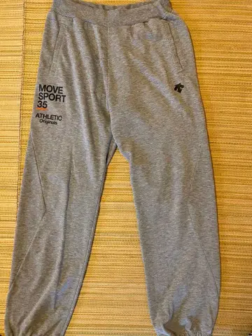 DESCENTE move sports 조거 팬츠 그레이 L 저지