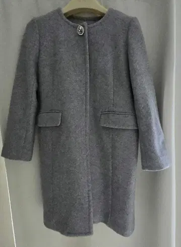 질 바이 질 스튜어트 비쥬 코트 그레이