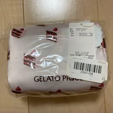 미개봉 새상품 숏 케이크 패턴 파우치