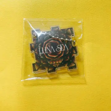 LUNA SEA 로즈 모티브 키링