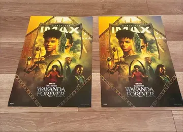 마블 블랙팬서 와칸다 포에버 IMAX 포스터