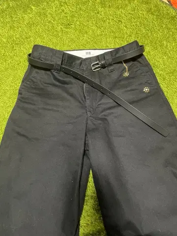 와이드 핏 치노 블랙 커스텀 HTC 스타일