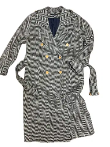 49AV JUNKO SHIMADA 더블 체스터 코트 9호 약 M