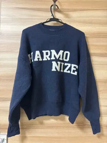 relume 네이비 오버 사이즈 맨투맨