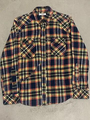 할리우드 런치마켓 플란넬 셔츠 사이즈 3
