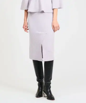 택 포함 ESTNATION 에스트네이션 2WAY 타이트 니트 스커트