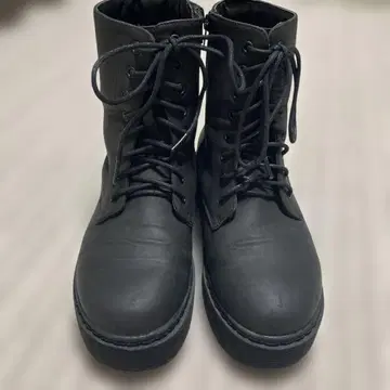 antiqua 탱크 밑창 부츠 블랙